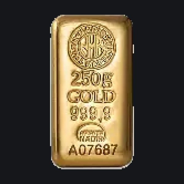 Nadir gold cast bar 250 g (999.9)