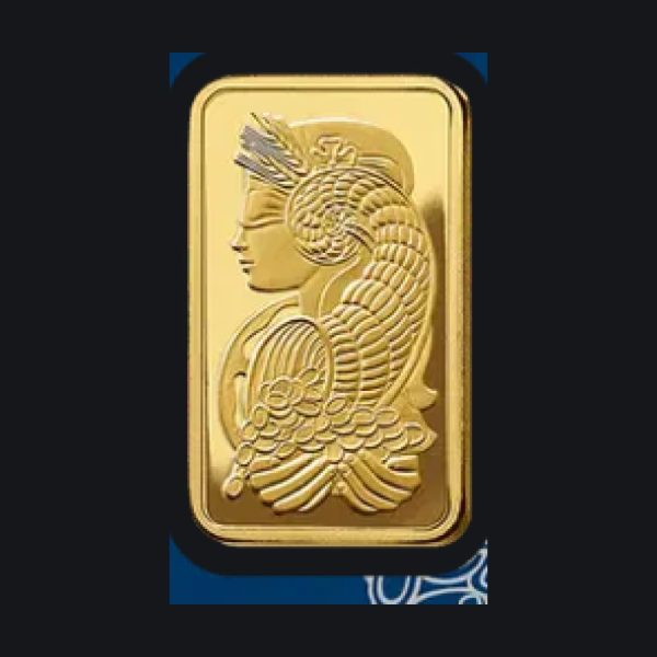 PAMP Suisse gold minted bar 0.5 oz (999.9) — Lady Fortuna