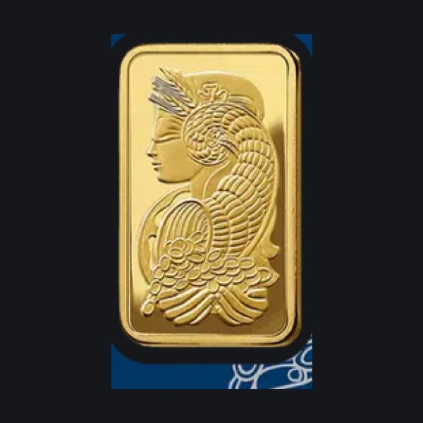 PAMP Suisse gold minted bar 20 g (999.9) — Lady Fortuna