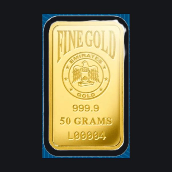 Emirates Gold gold minted bar 50 g (999.9)