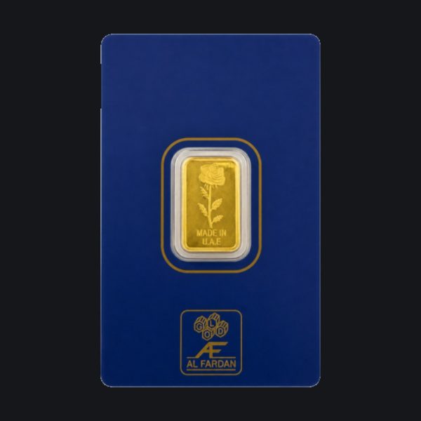 Al Fardan gold minted bar 5 g (999.9)