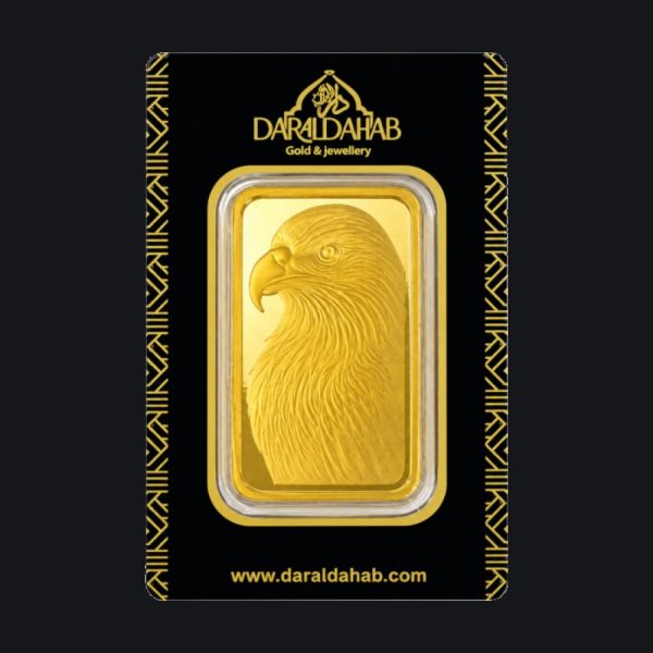 Daraldahab gold minted bar 100 g (999.9)