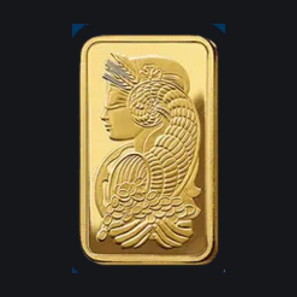 PAMP Suisse gold minted bar 10 g (999.9) — Lady Fortuna