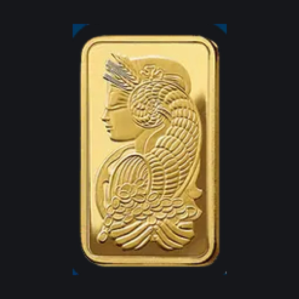 PAMP Suisse gold minted bar 10 g (999.9) — Lady Fortuna
