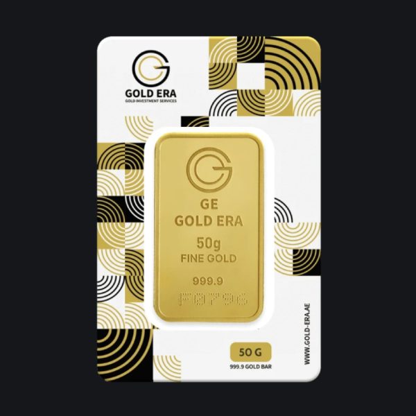 Gold Era gold minted bar 50 g (999.9)