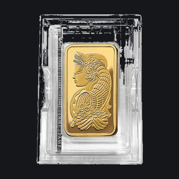 PAMP Suisse gold minted bar 250 g (999.9) — Lady Fortuna