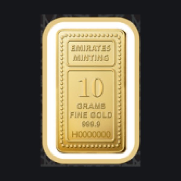 Emirates Minting gold minted bar 10 g (999.9)