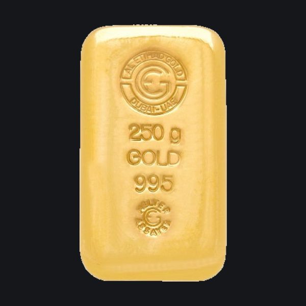 Al Etihad gold cast bar 250 g (995)