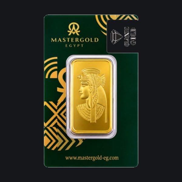 Master Egypt gold minted bar 1 oz (999.9)