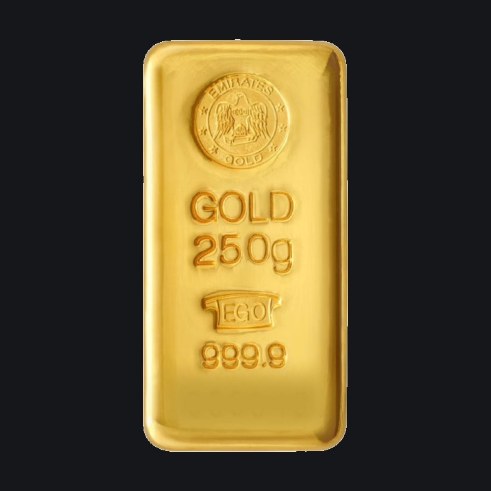 Emirates Gold gold cast bar 250 g (999.9)