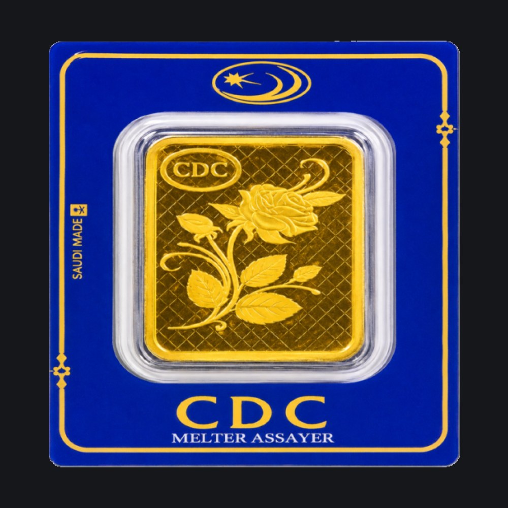 CDC gold minted bar 100 g (999.9)