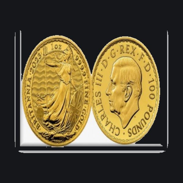 King Charles gold coin 1 oz (999.9)