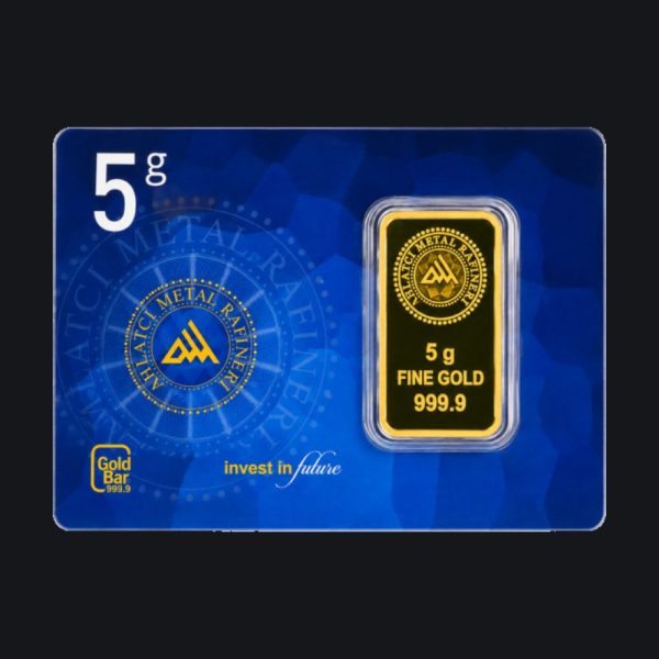 Ahlatci gold minted bar 5 g (999.9)