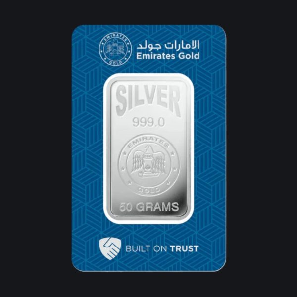 Emirates Gold silver minted bar 50 g (999)