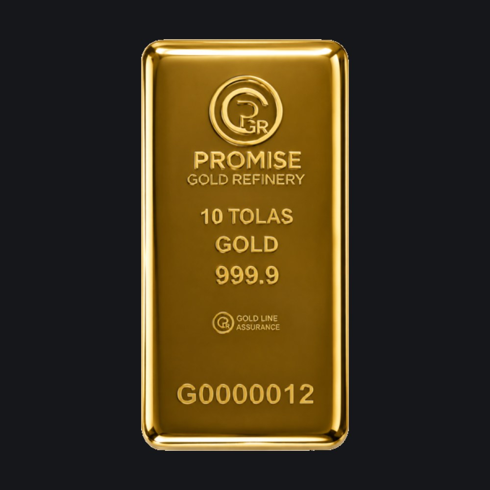 سبيكة ذهب مصبوبة Promise 10 تولات (999.9)