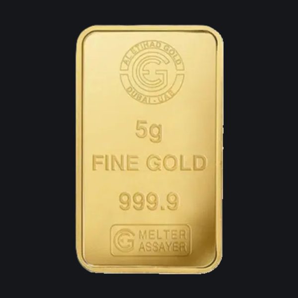 Al Etihad gold minted bar 5 g (999.9)