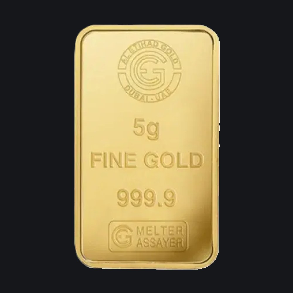Al Etihad gold minted bar 5 g (999.9)
