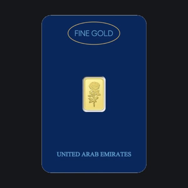 Fine Gold gold minted bar 5 g (999.9)