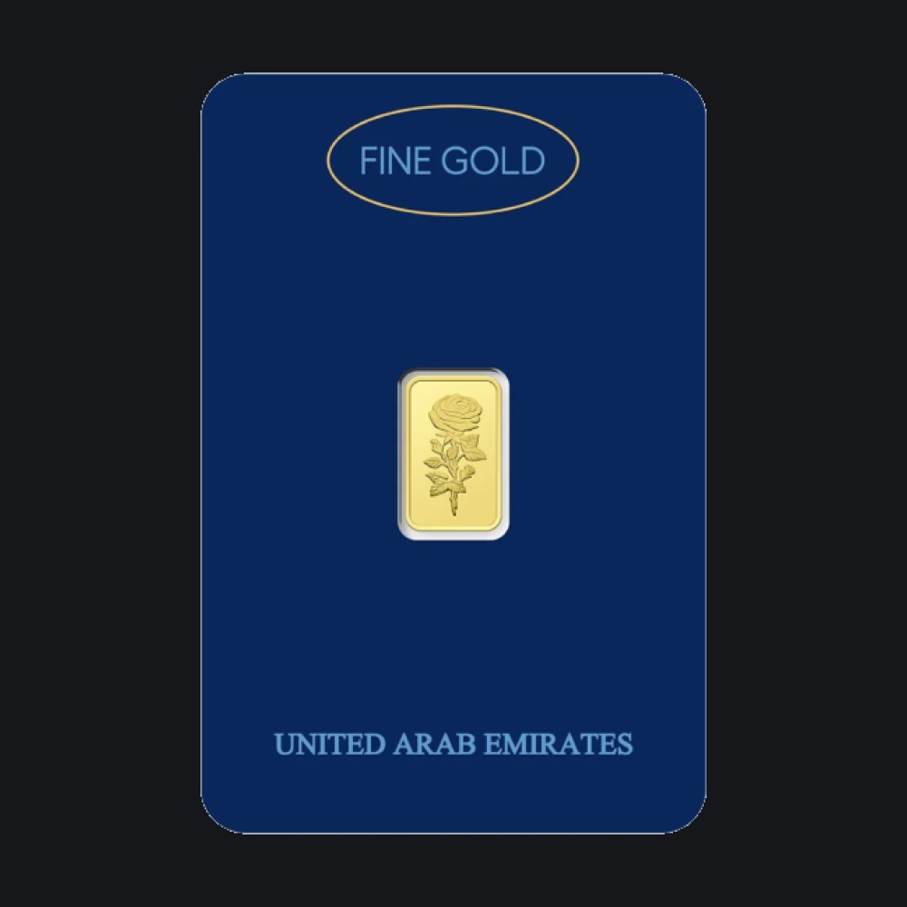 Fine Gold gold minted bar 5 g (999.9)