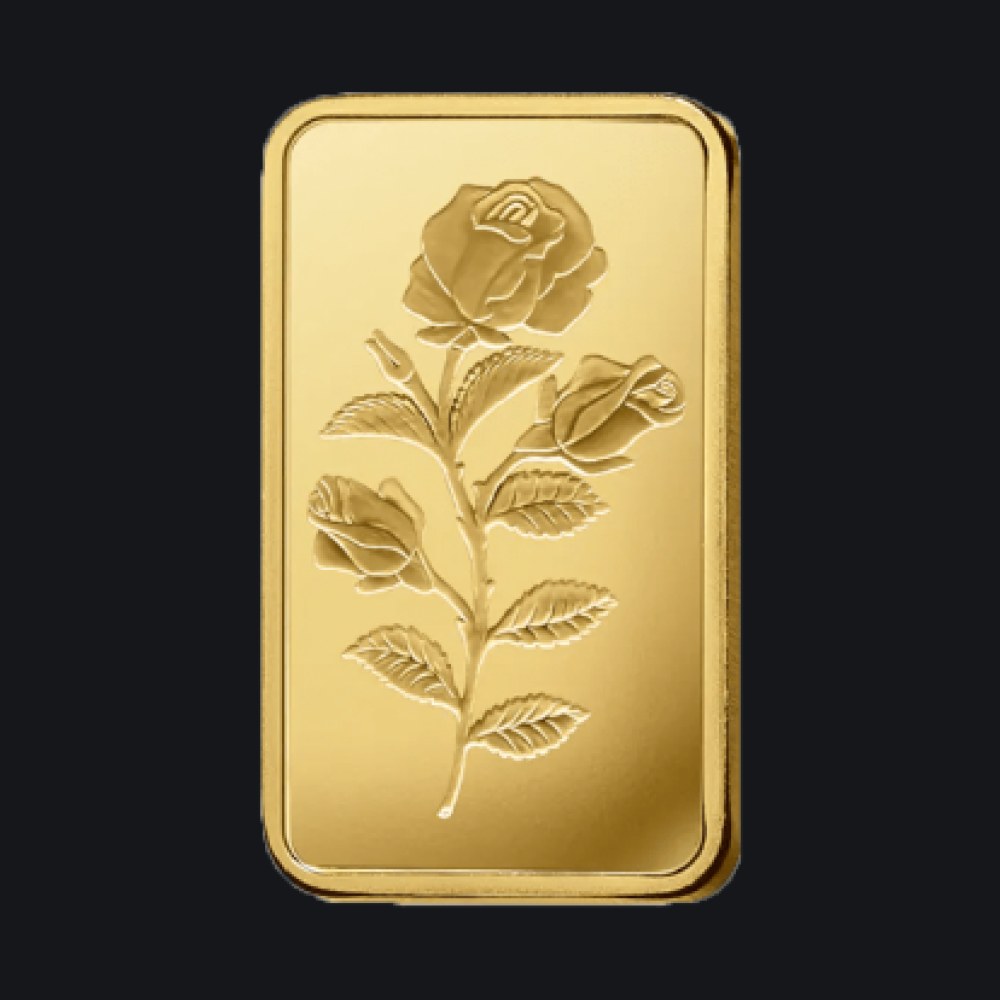 PAMP Suisse gold minted bar 50 g (999.9) — Rose