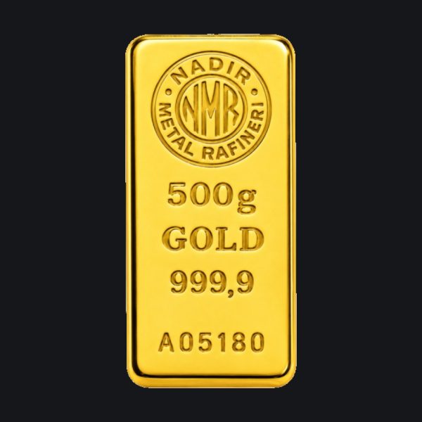 Nadir gold cast bar 500 g (999.9)
