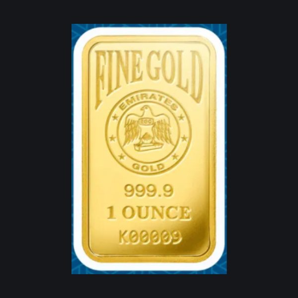 Emirates Gold gold minted bar 1 oz (999.9)
