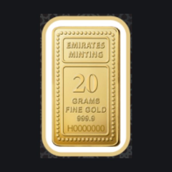 Emirates Minting gold minted bar 20 g (999.9)