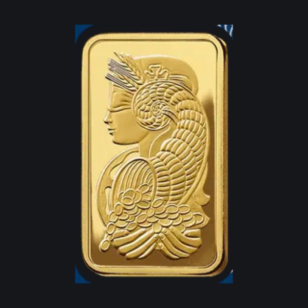 PAMP Suisse gold minted bar 1 oz (999.9) — Fortuna