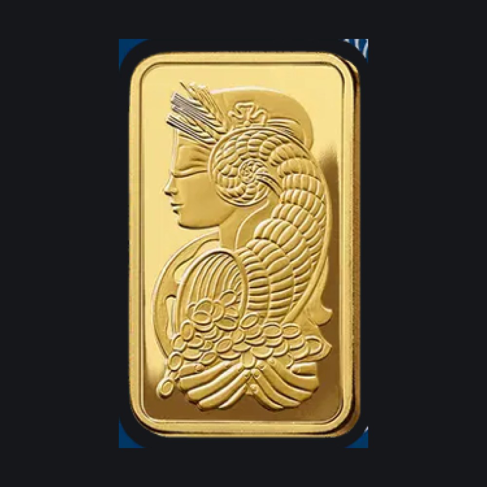 PAMP Suisse gold minted bar 1 oz (999.9) — Fortuna