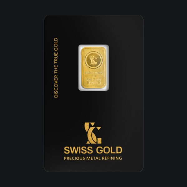 Swiss Gold gold minted bar 2.5 g (999.9)