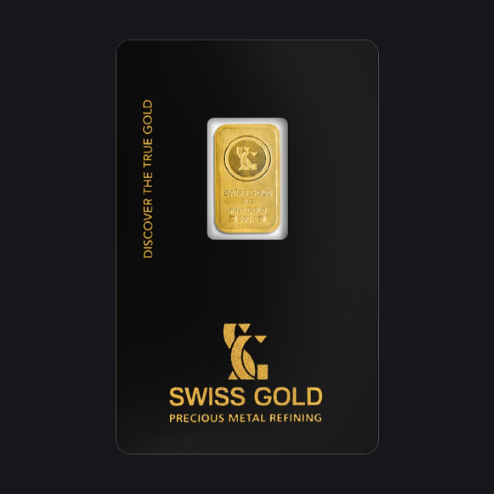 Swiss Gold gold minted bar 2.5 g (999.9)
