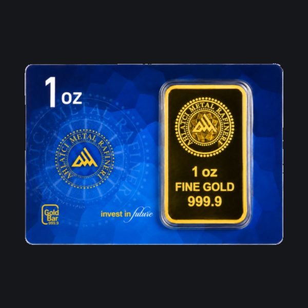 Ahlatci gold minted bar 1 oz (999.9)
