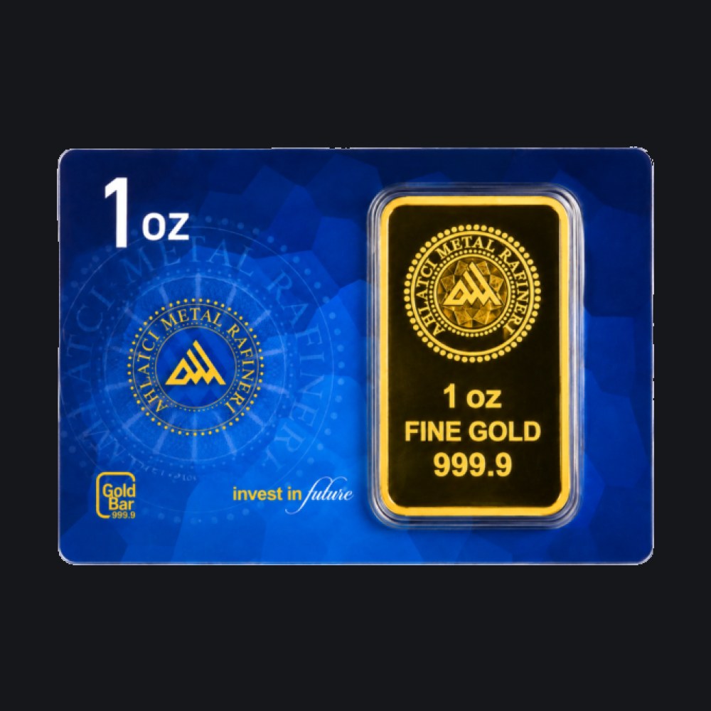 Ahlatci gold minted bar 1 oz (999.9)