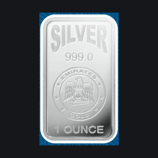 Emirates Gold silver minted bar 1 oz (999)