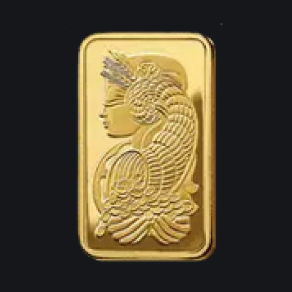 PAMP Suisse gold minted bar 2.5 g (999.9) — Lady Fortuna