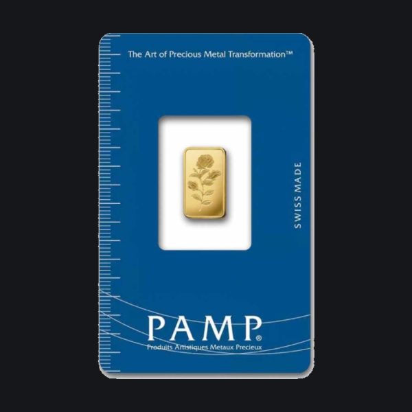PAMP Suisse gold minted bar 5 g (999.9) — Rose