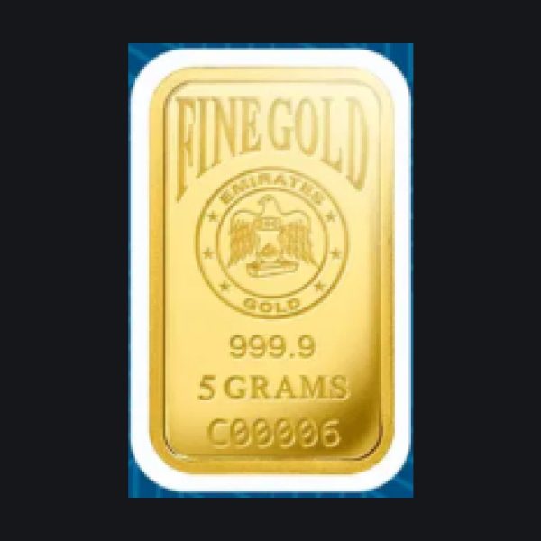 Emirates Gold gold minted bar 5 g (999.9)