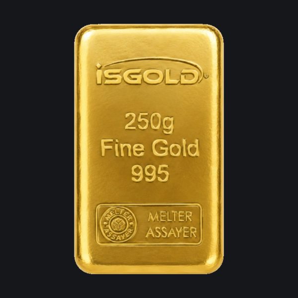 IS Gold gold cast bar 250 g (995)