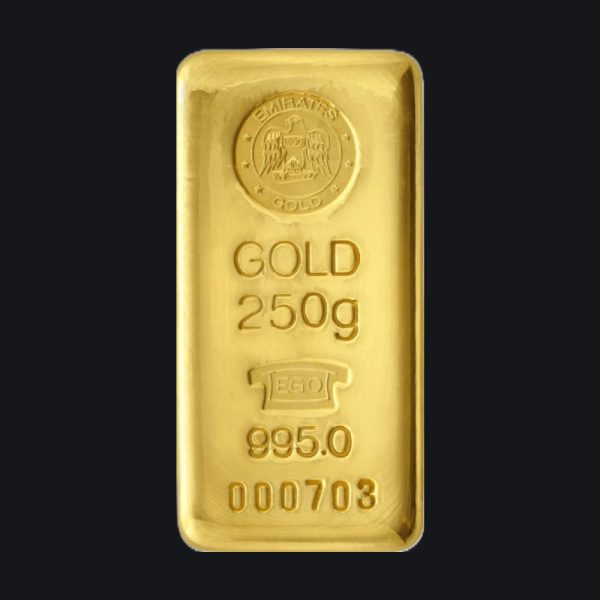 Emirates Gold gold cast bar 250 g (995)