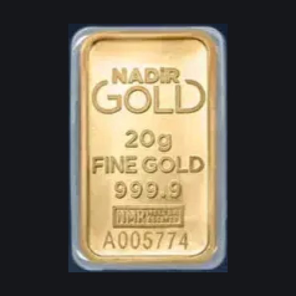 Nadir gold minted bar 20 g (999.9)