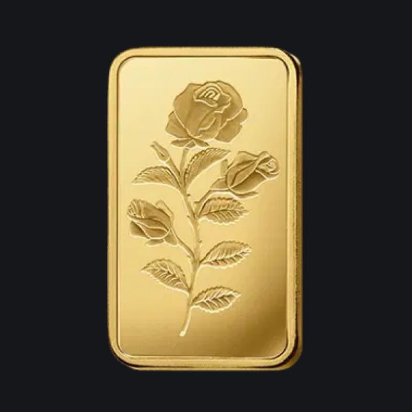 PAMP Suisse gold minted bar 1 oz (999.9) — Rose