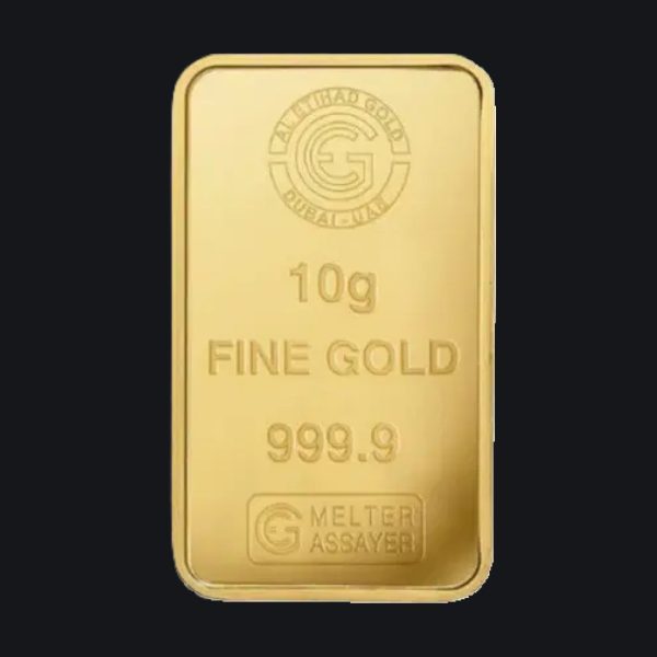Al Etihad gold minted bar 10 g (999.9)